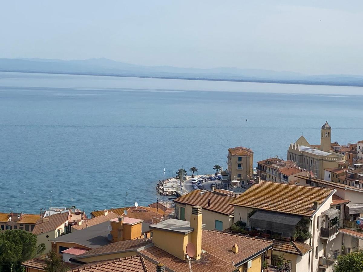 Ferienwohnung Bilocale Vista Mare Con Posto Auto Porto Santo Stefano  Exterior foto