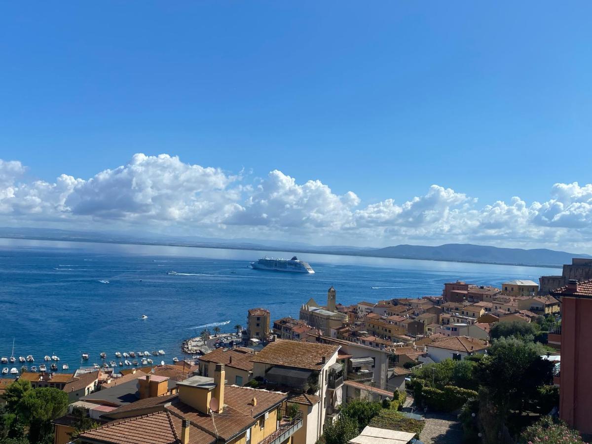 Ferienwohnung Bilocale Vista Mare Con Posto Auto Porto Santo Stefano  Exterior foto